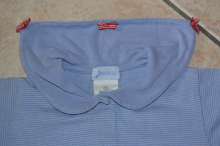 détails du pyjama Jacadi